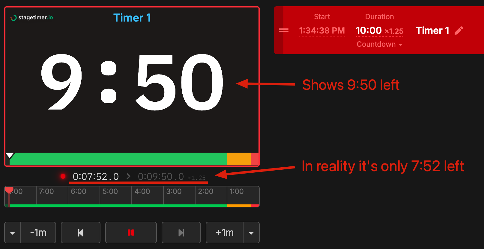 Time Warp in action