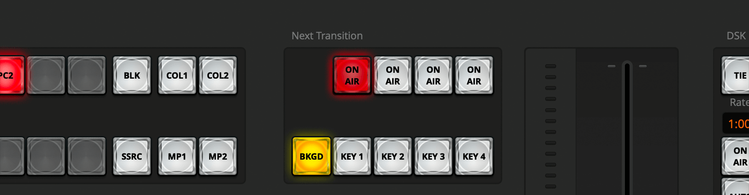 ATEM Software Control with key enabled