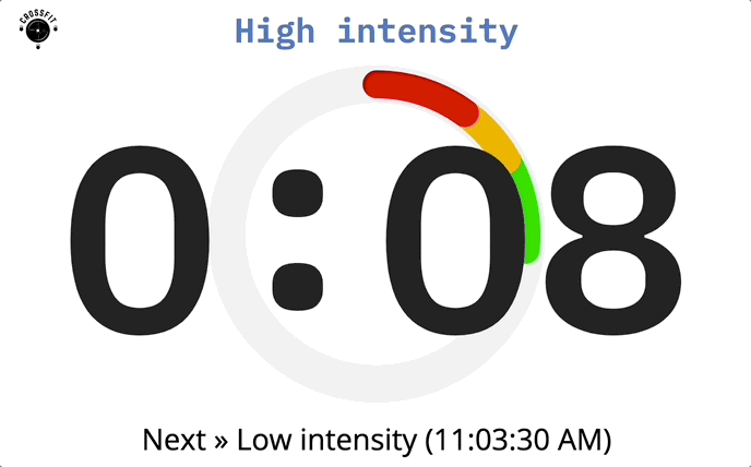 HIIT interval timer